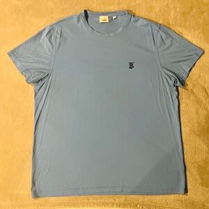 Burberry London England Tisci Blue T-Shirt Men’s Size XXL